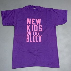 Vintage New Kids on the Block T-shirt made in USA